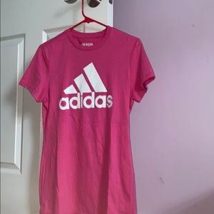 pink adidas tee medium great condition